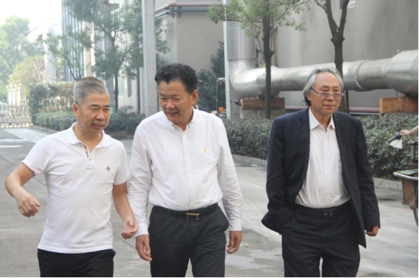 Company chairman Wang Meirui went to Linhai to cond